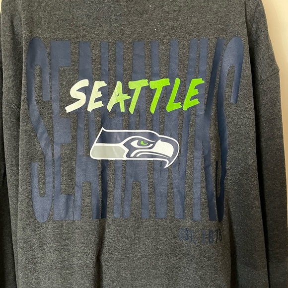 Seattle Seahawks Gray Hoodie - Picture 2 of 3